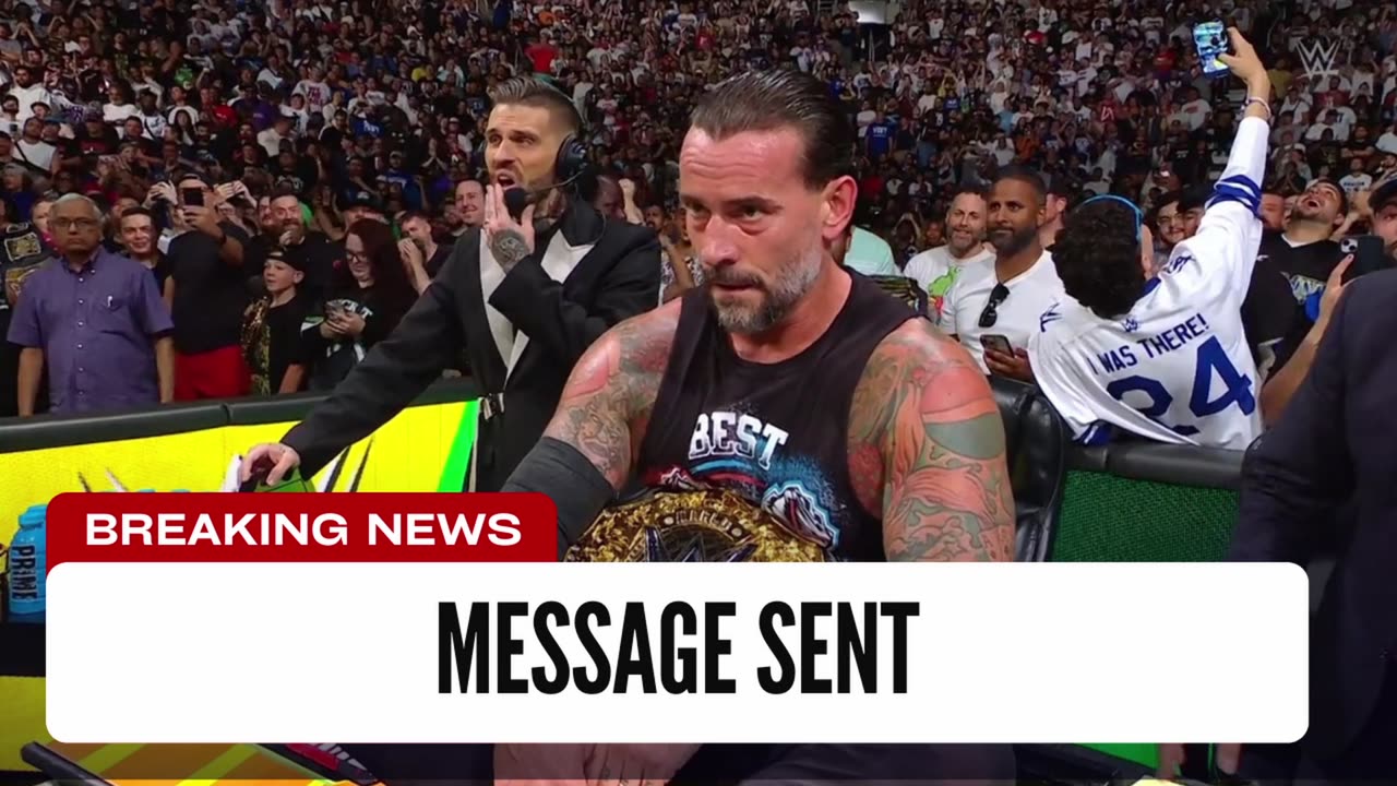 WWE Star Sends Message To CM Punk