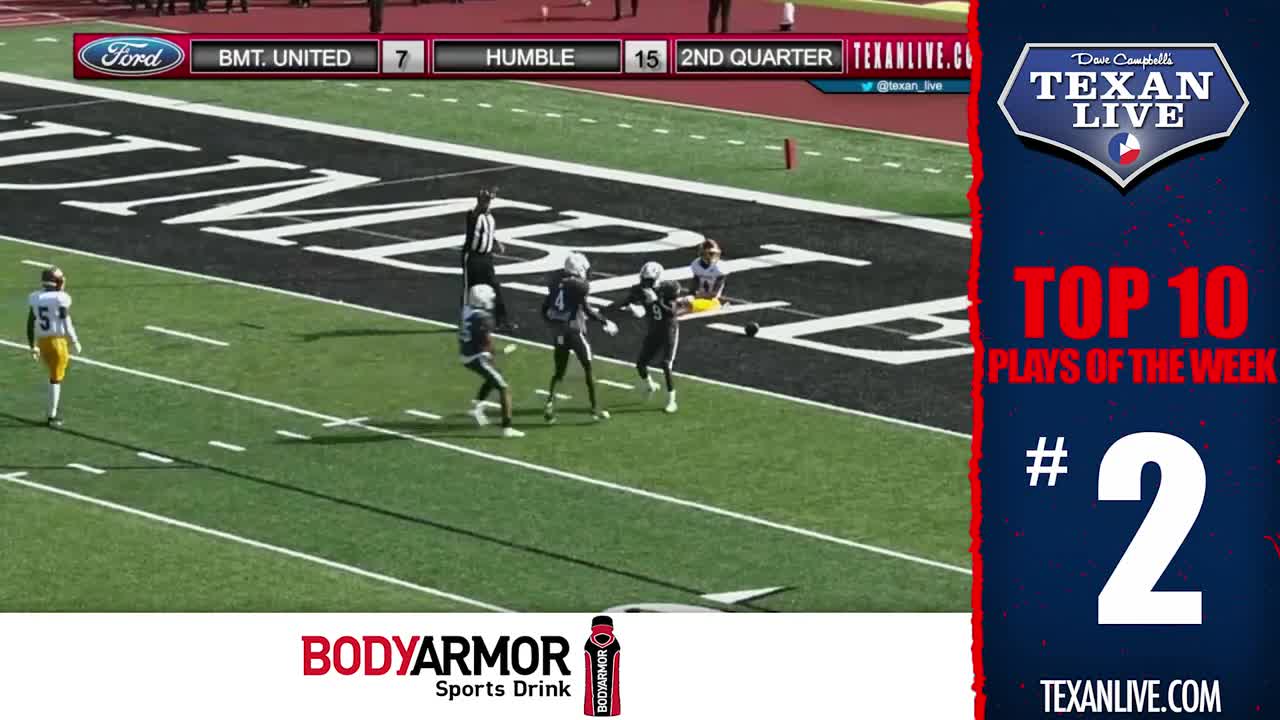 Top 10 Texas High School Football Plays of the Week presented by BODYARMOR: Week Eleven