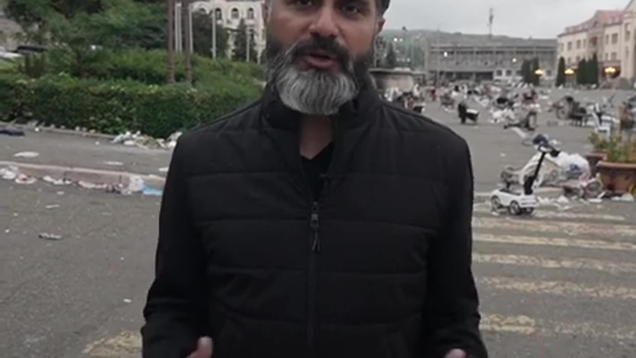 City in Nagorno-Karabakh becomes a ghost town