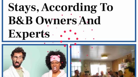 Reasons not to stay at a B&B