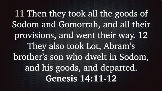 Genesis 14:1-12 PODCAST