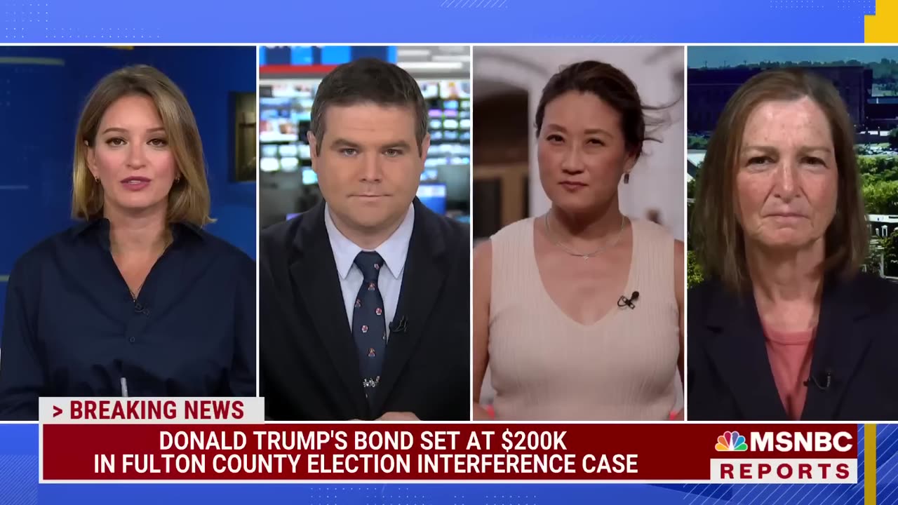 Trump's bond set at $200,000 in Georgia election interference case