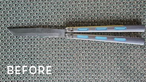 Bringing a Damascus Blade Back to Life