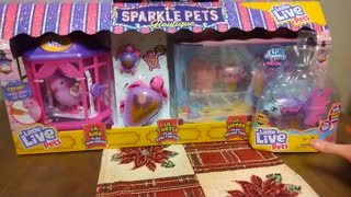 Little Live Pets Sparkly Pets Boutique #UNBOXING #Opening