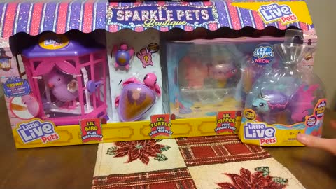 Little Live Pets Sparkly Pets Boutique #UNBOXING #Opening