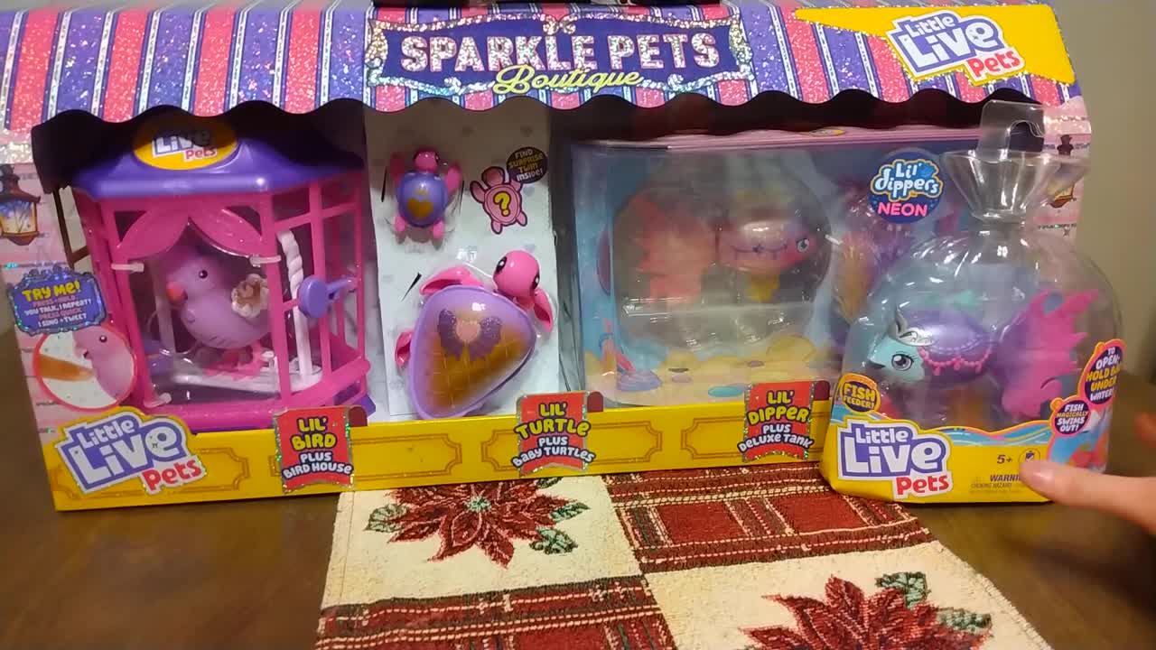 Little Live Pets Sparkly Pets Boutique #UNBOXING #Opening