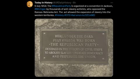 Today in history - Republican Party