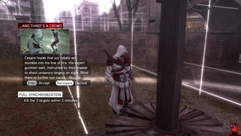 Assassin's Creed Brotherhood Courtesan Missions 9 Troublemakers 100%