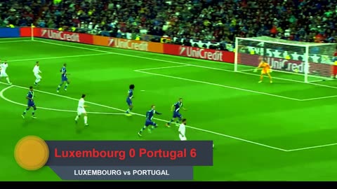 Luxembourg vs Portugal