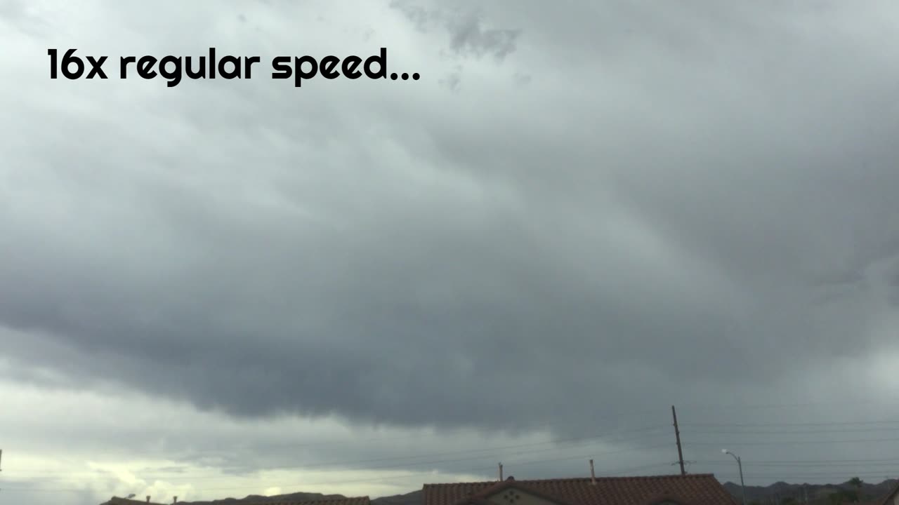 Monsoonal footage Henderson, Nevada 8-13-23