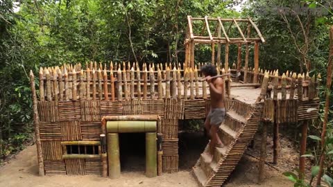 Build Technologically Modern Forest Houses with Garden and Swimming Pool