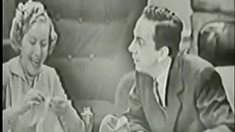Burns & Allen Show 'Klee Bob' part 1 Golden Age Of television public domain