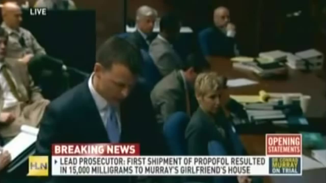 Conrad Murray Trial - Day 1, September 27, 2011 - Opening Statement by the Prosecution