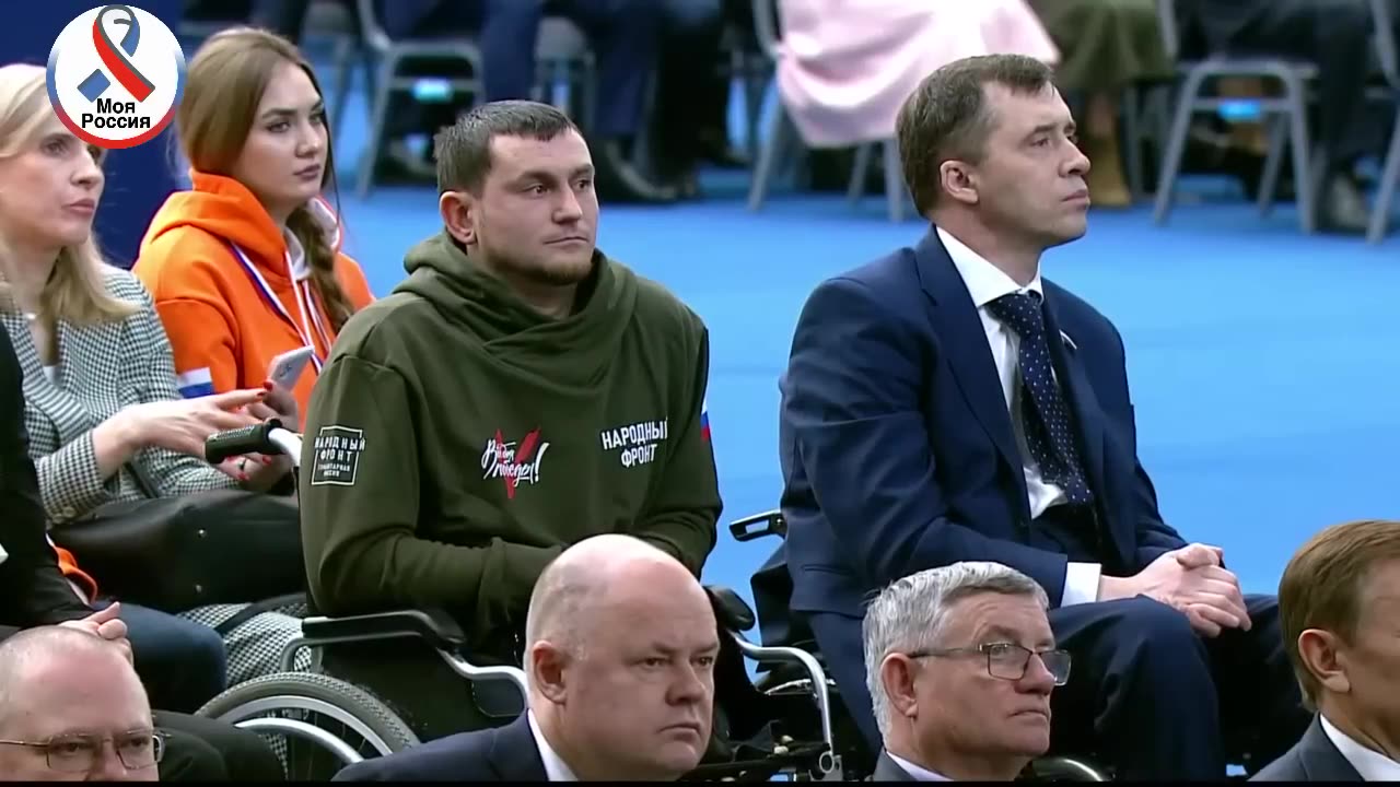 Präsident Putins Botschaft an die Föderale Versammlung am 21.02.2023 (Ungeschnitten, Deutsch)