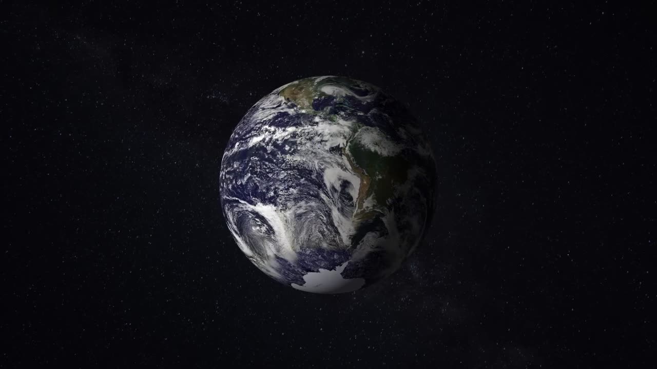 Awe-Inspiring Earth: Rotation in the Vast Cosmos