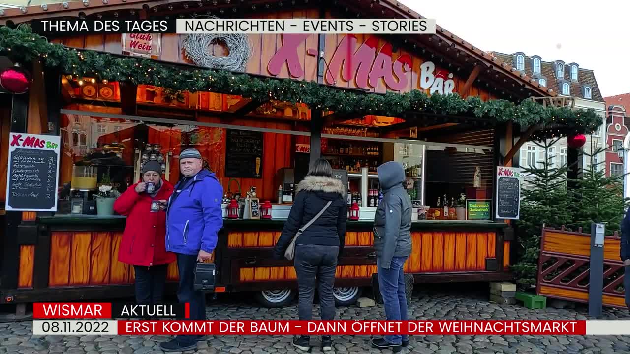 Die Weihnachtszeit 2022 beginnt in Wismar