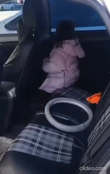 Girl is mad with her dad