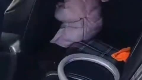 Girl is mad with her dad