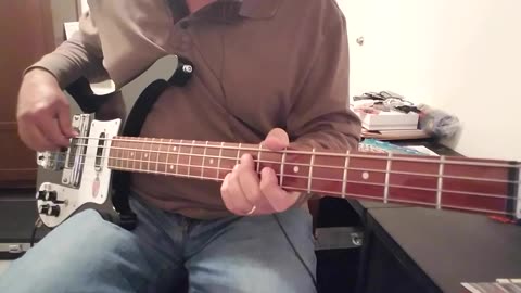 The Cars - Bye Bye Love Bass Cover