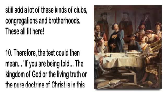 Feed on the true, living Bread... Don't go into the Desert or ... ❤️ Jesus explains Matthew 2426+28