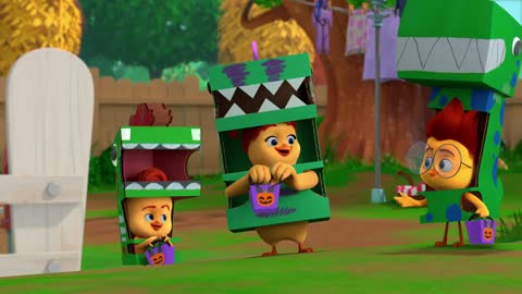 The T-Rex Romp 🦖 _ The Chicken Squad _ @Disney Junior