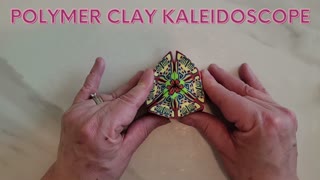 Polymer Clay Kaleidoscope Cane