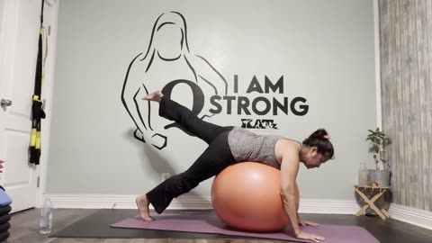 Stability Ball for Glutes & Low Back