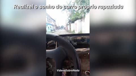 REALIZEI O SONHO DO CARRO PRÓPRIO RAPAZIADA