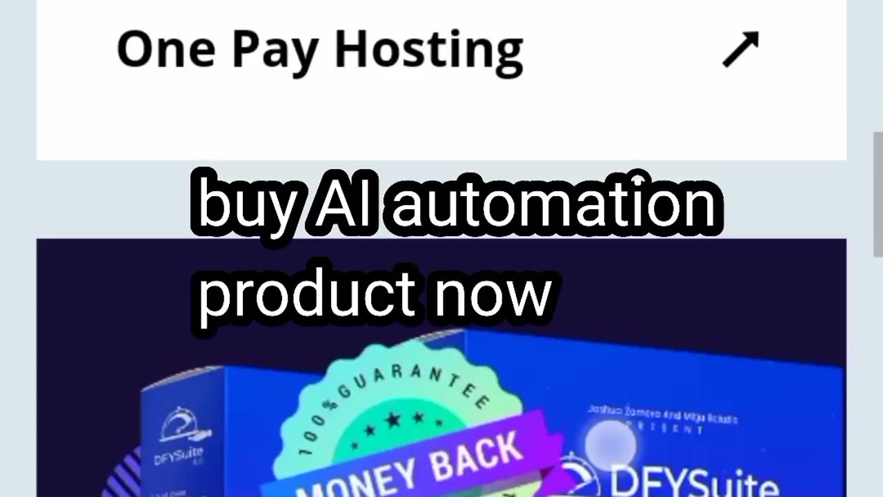 Make money with AI product link to main Webiste in description