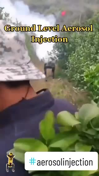 GROUND LEVEL STRATOSPHERIC AEROSOL INJECTION WEATHER MODIFICATION GEOENGINEERING CHEMTRAILS