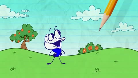 Pencilmate's Battle Of Ink! | Animated Cartoons Characters | Animated Short Films | Pencilmation