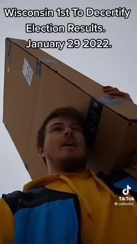 Wisconsin to DECERTIFY the 2020 Election Results on January 29, 2022