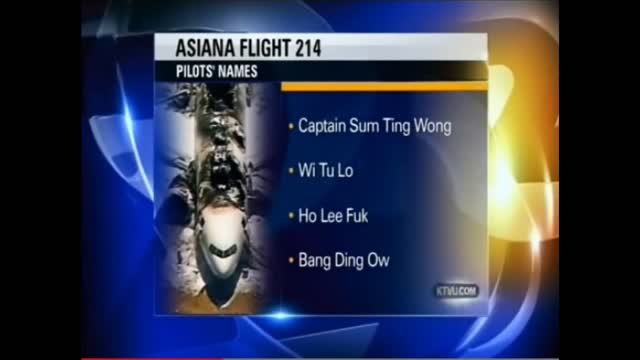 Sum Ting Wong - Wi Tu Lo - Ho Lee Fuk - Bang Ding Ow: KTVU Prank