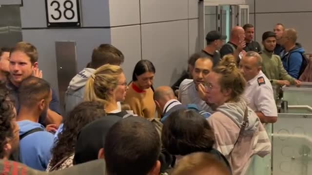 Flight cancelled and wait for the Karen at the end