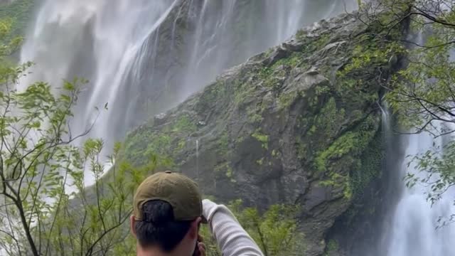 The scene was one of breathtaking beauty.