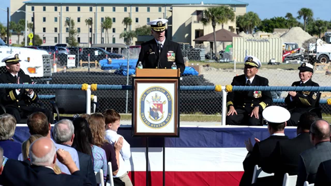 Littoral Combat Ship Squadron Two is Established New Ship Platform to Replace LCAC Vehicles HL18