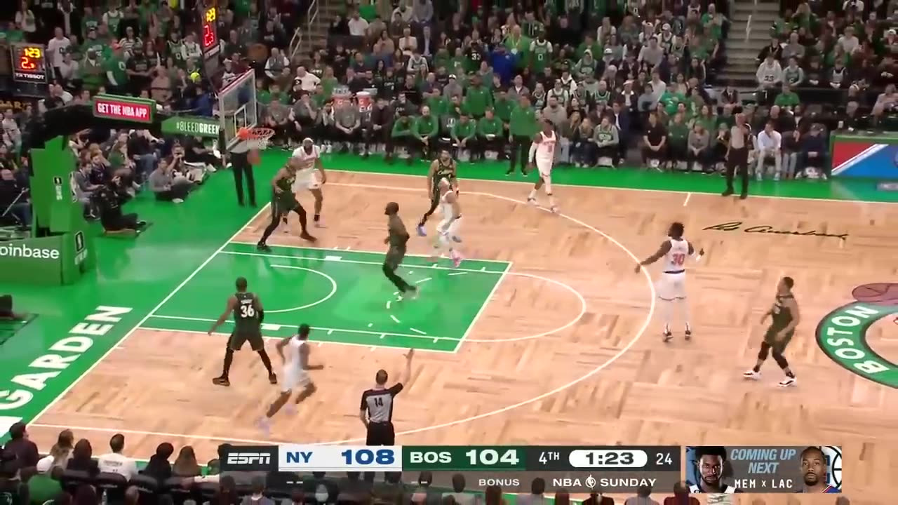 Final 1-15 WILD END OF REGULATION Knicks vs Celtics UNCUT - March 5, 2023 | EvensNBA