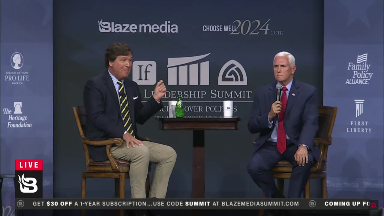 Pence verifies that Americans are not his concern. With Tucker