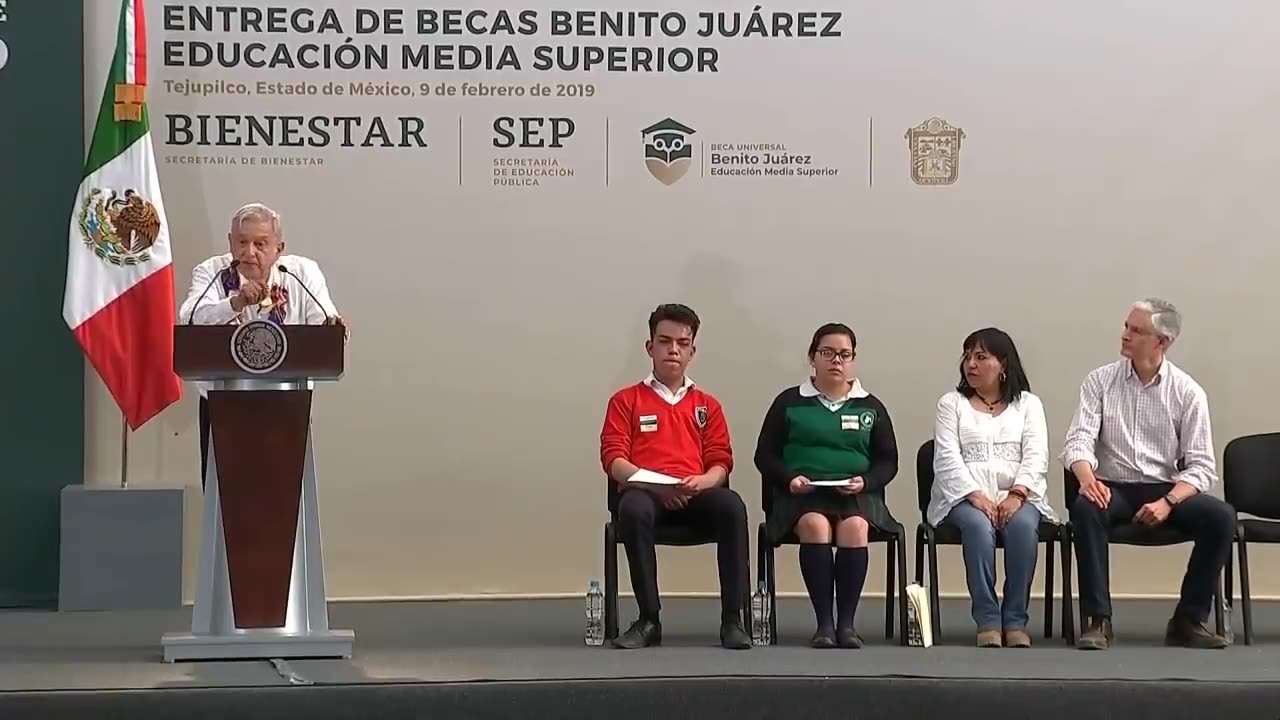 Becas para el Bienestar llegan al Estado de México. 9 de Febrero de 2019