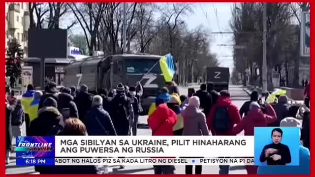 at Ukraine halos isang buwan nang nagbabakbakanRussia