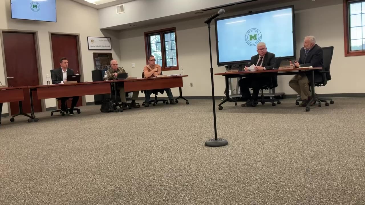 Middlebury School Board Mtg. 11/7/2023