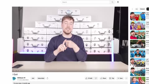 Mr Beast I Quit