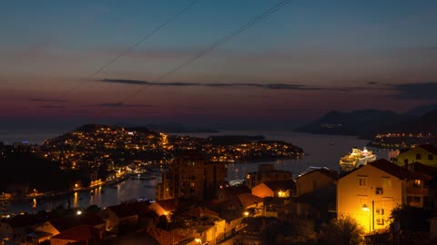 Dubrovnik Sunset Time-lapse