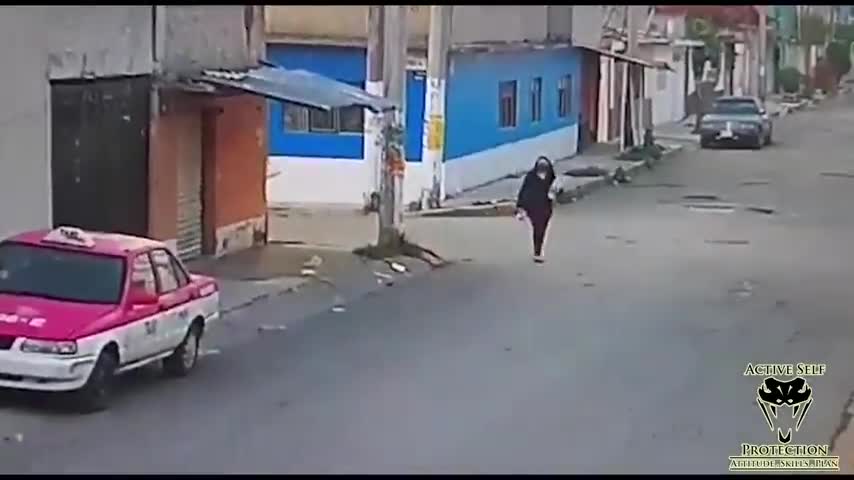 Active self protection: Mom Abandons Toddler To Save Herself