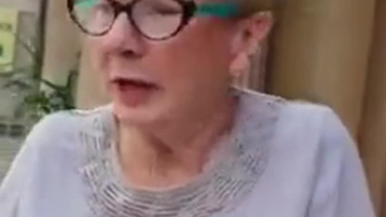 lady has no clue - and she sounds vaccinated with the mark of the Beast