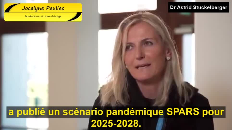 Dr Astrid Stuckelberger nous alerte.