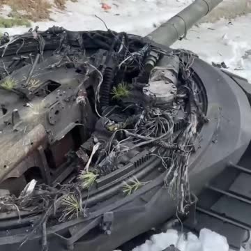 ️Destroyed equipment of the Armed Forces of Ukraine near Sumy