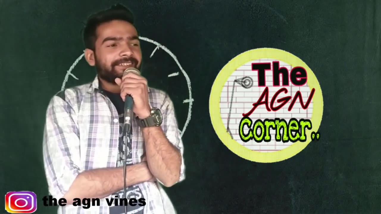 MEERUT WALE standup comedy The AGN Vines(corner)