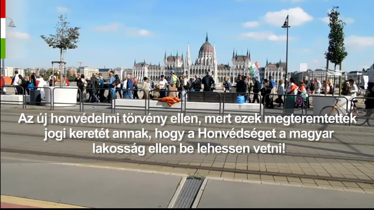 Demonstráció az önrendelkezésért, jogokért és szabadságért!