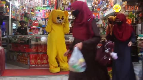 Teddy bear funny prank